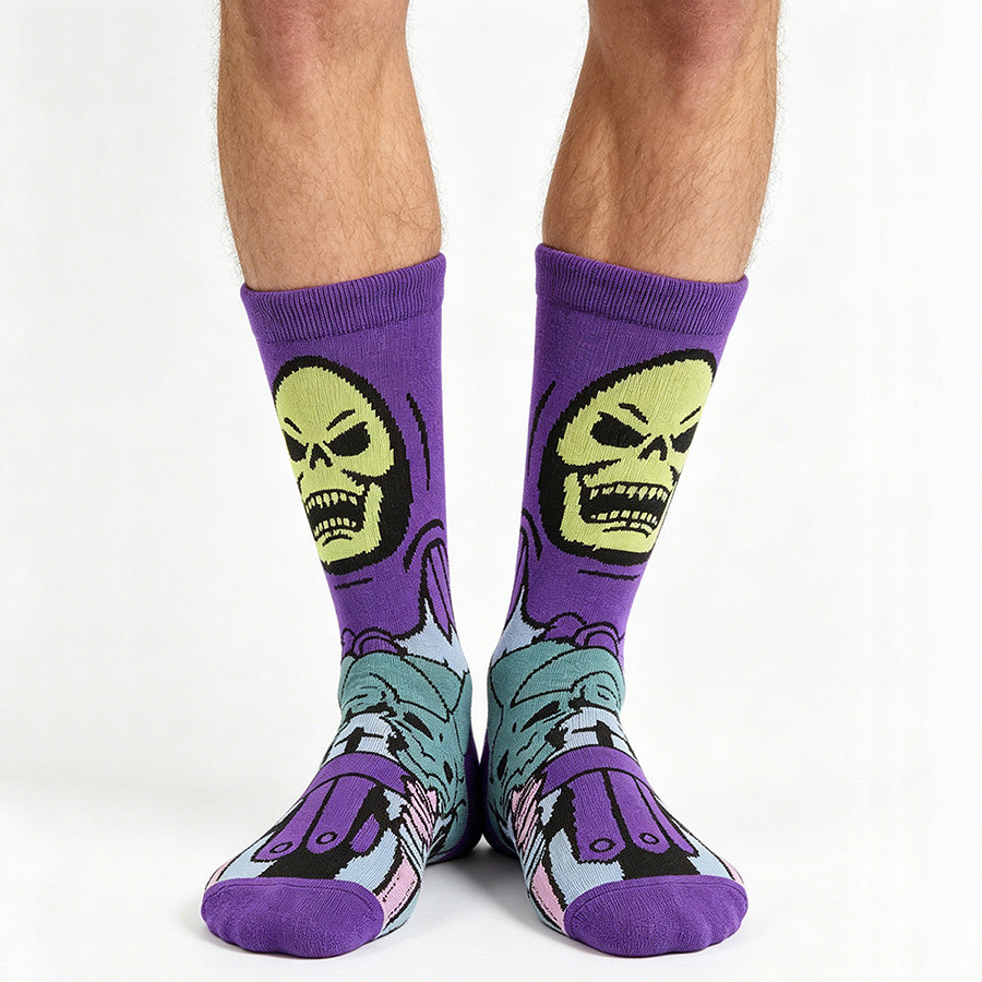 6Pairs cartoon anime socks for men and women