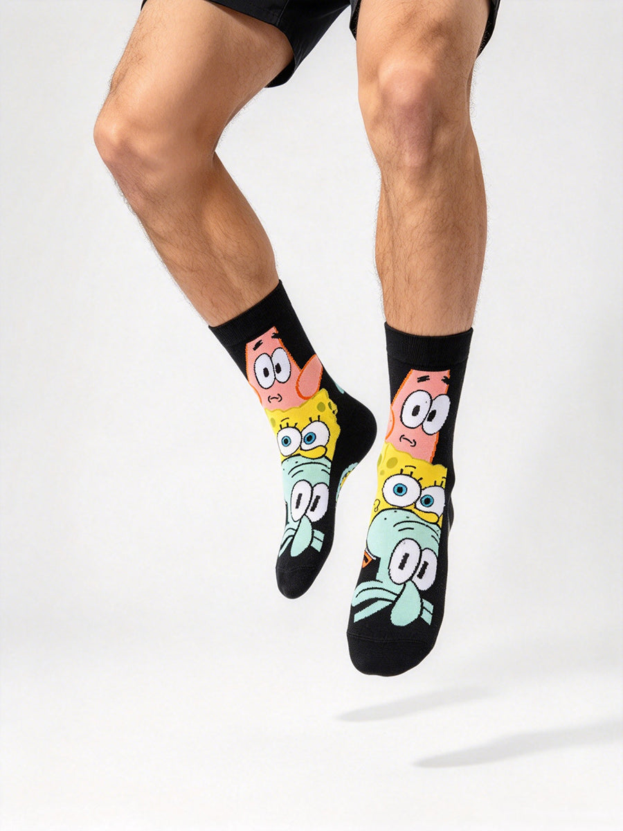 Cartoon Anime Socks for Men and Women US6-12