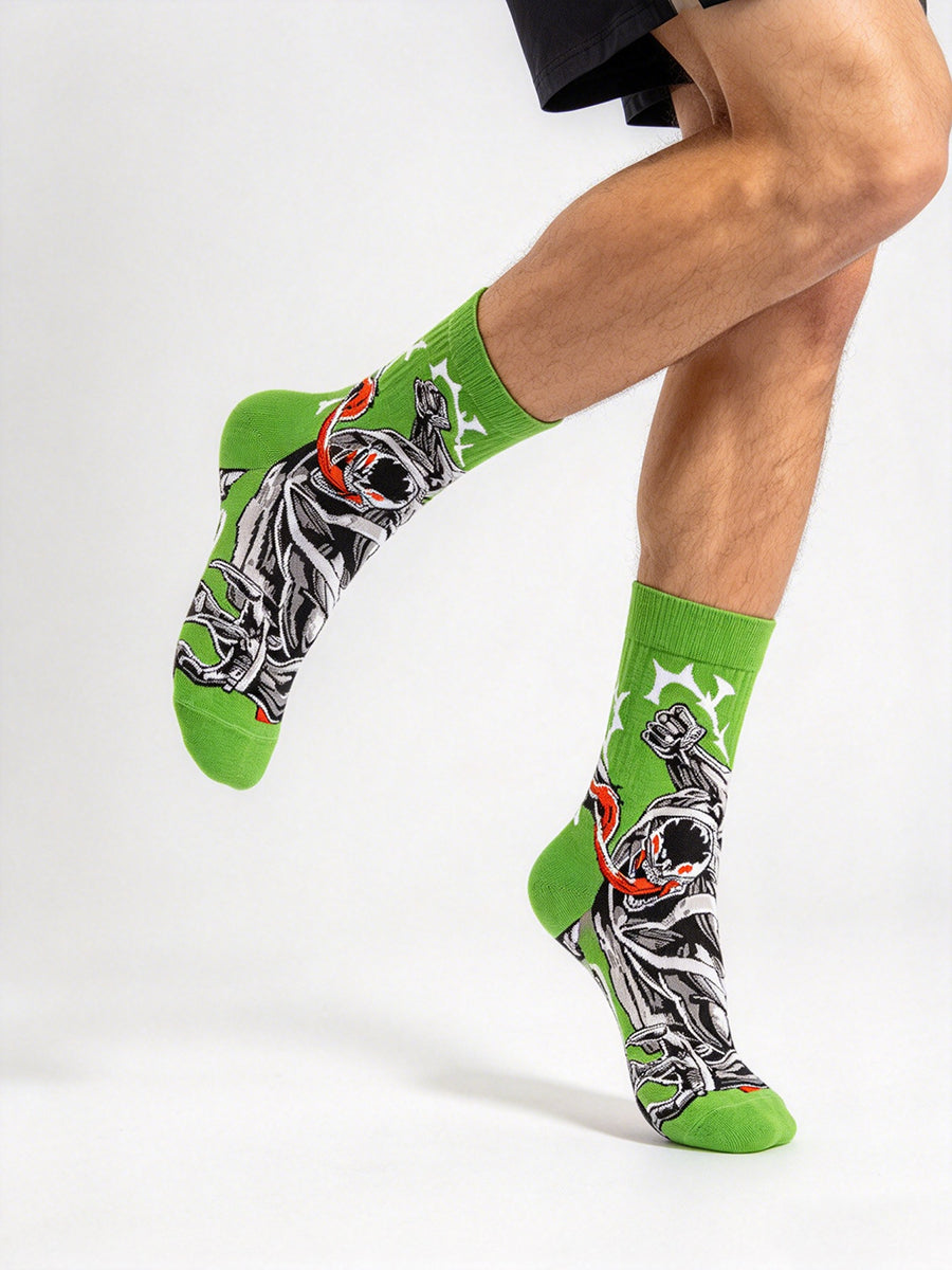 Cartoon Anime Socks for Men and Women US6-12