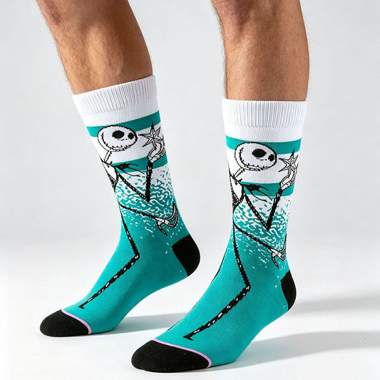 12Pairs cartoon anime socks for men and women
