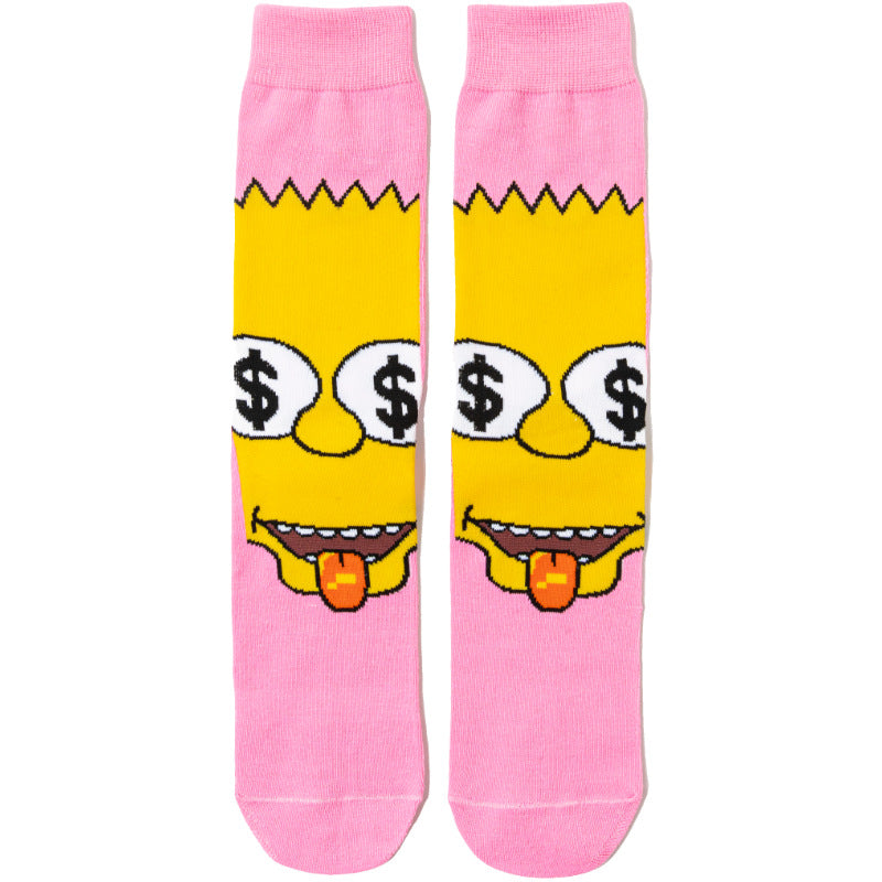 Cartoon Anime Socks for Men and Women US6-12