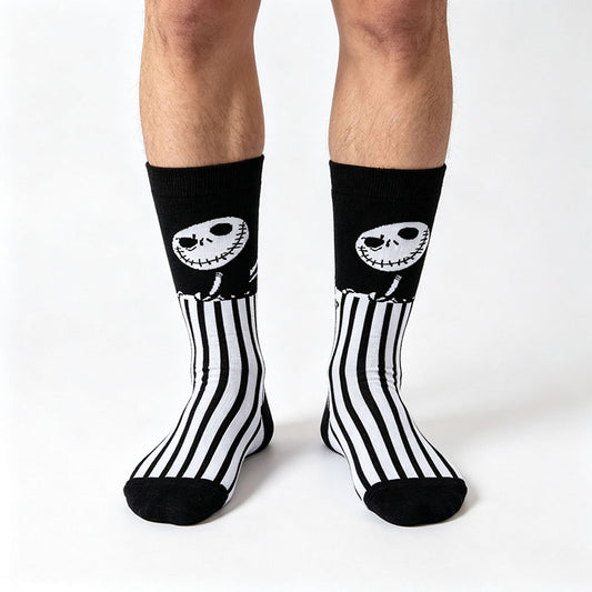 5Pairs cartoon anime socks for men and women