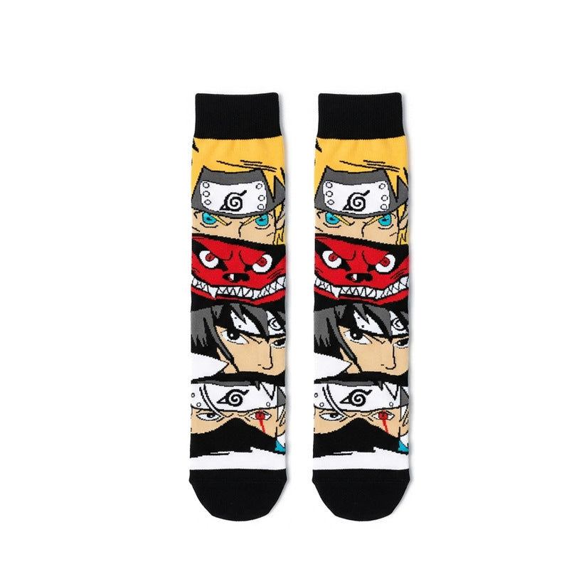 Cartoon Anime Socks for Men and Women US6-12