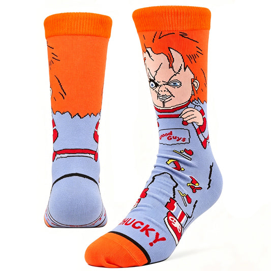 Chucky Cartoon Anime Socks