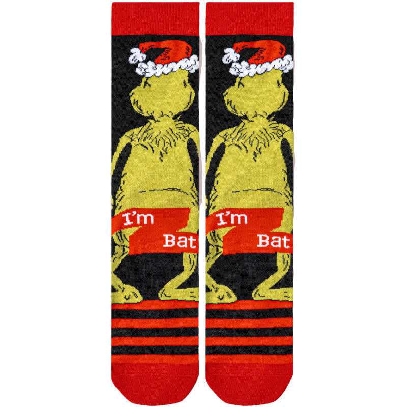 5Pack cartoon anime socks for men women