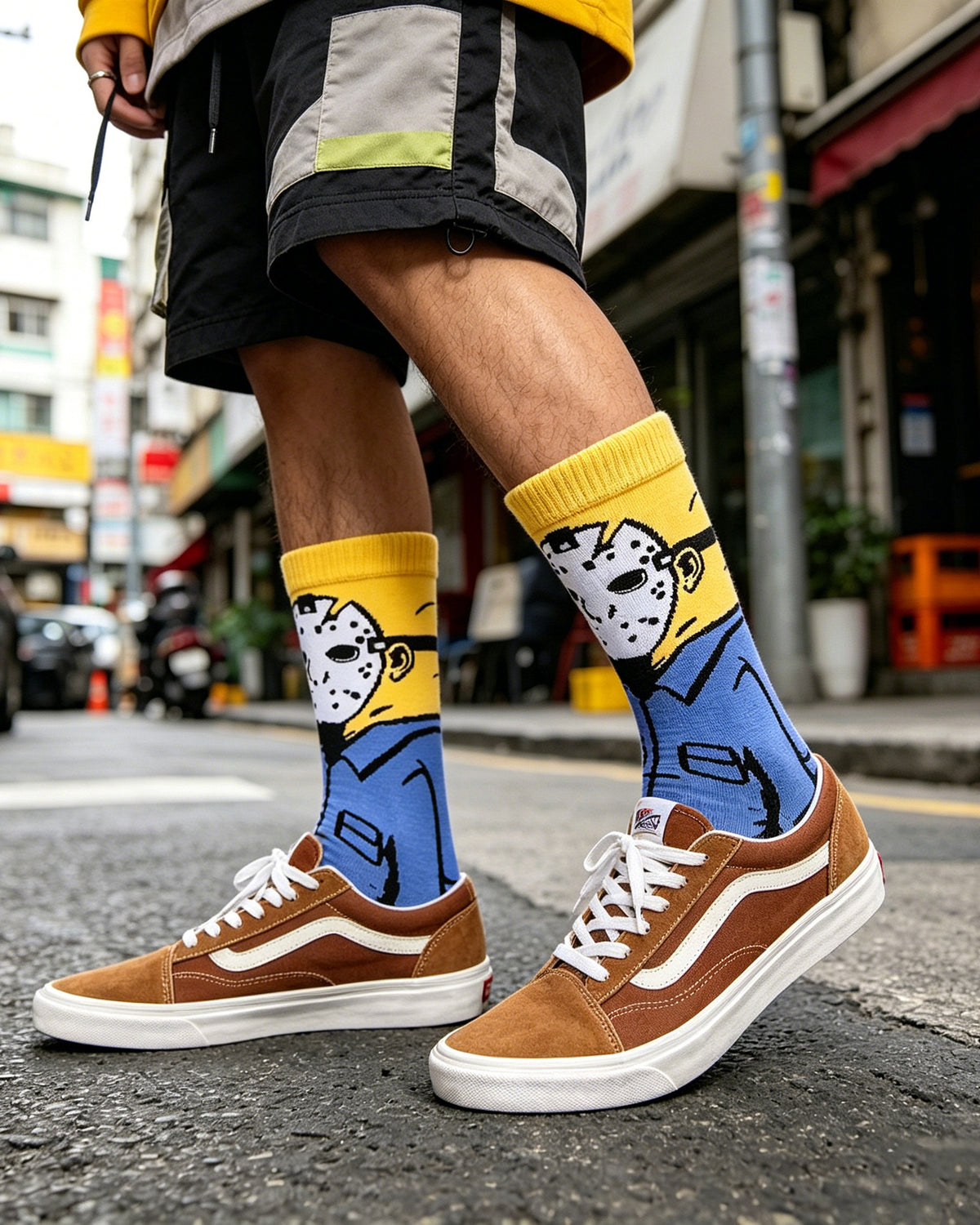 Freddy Cartoon Anime Socks