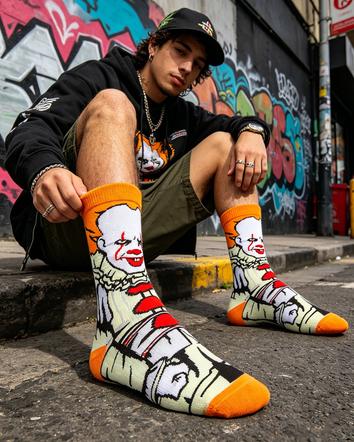 Freddy Cartoon Anime Socks