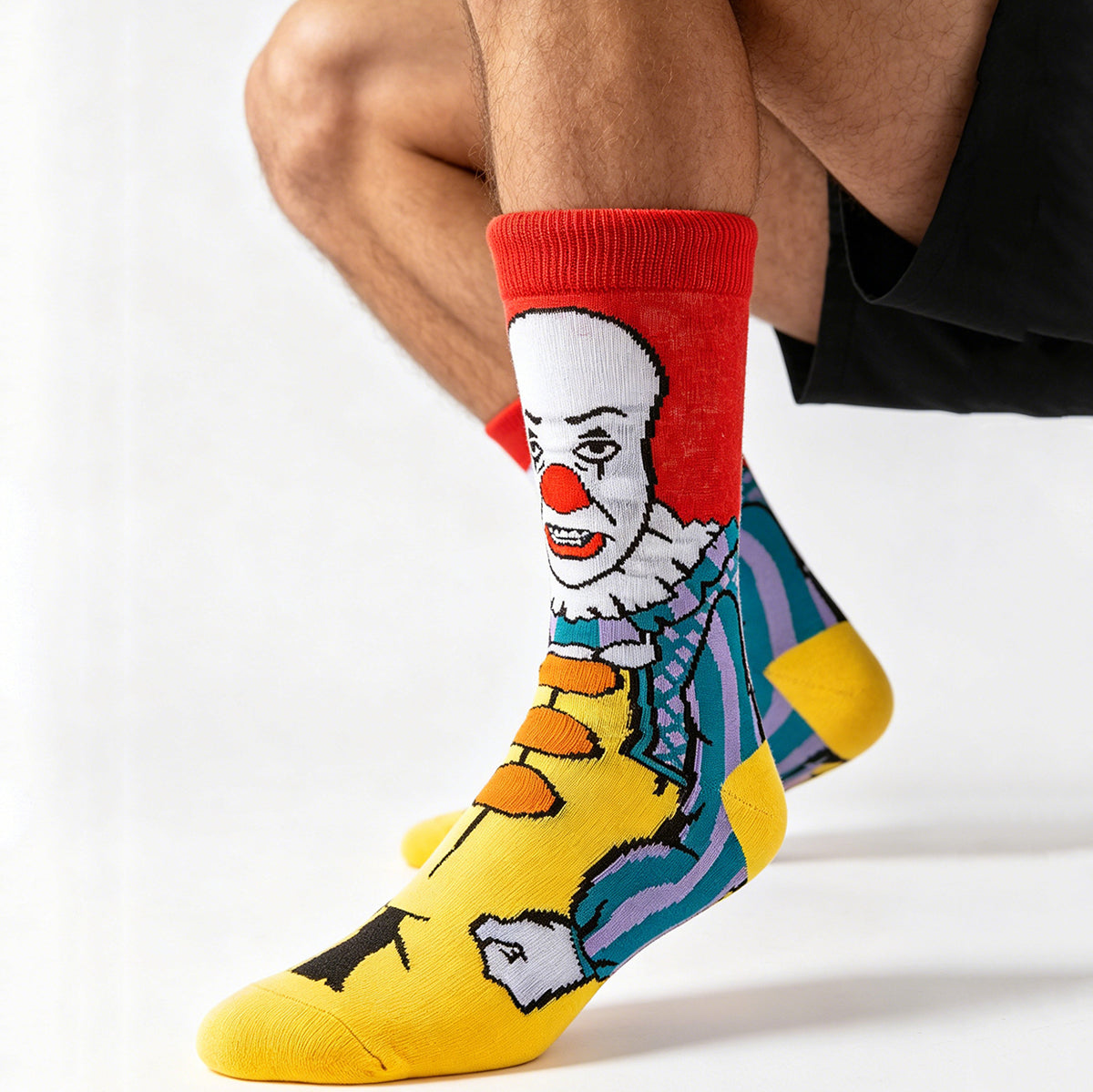 Pennywise Cartoon Anime Socks