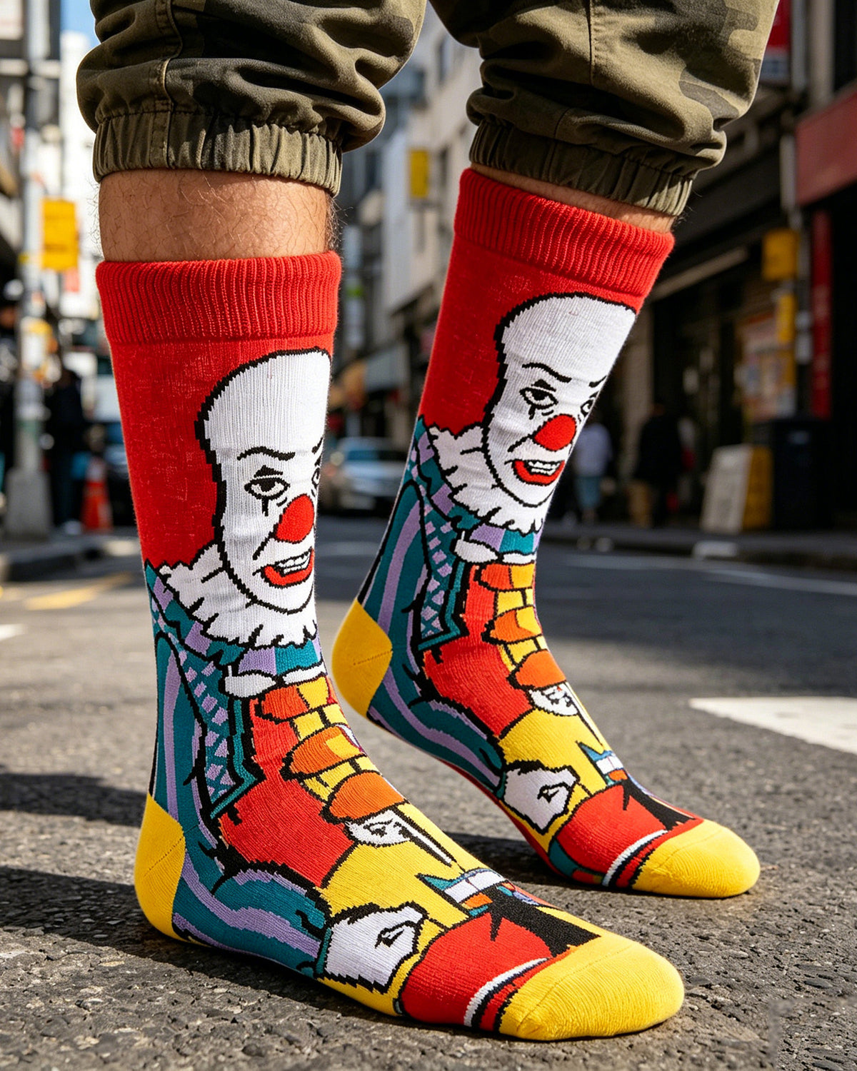 Freddy Cartoon Anime Socks