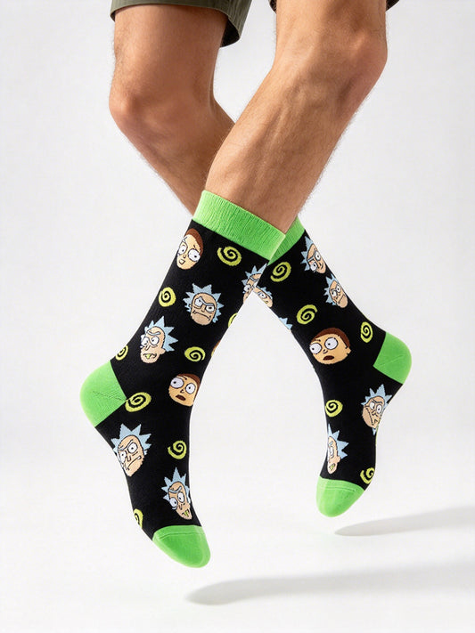 Cartoon Anime Socks for Men and Women US6-12