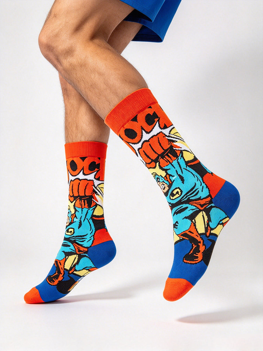Cartoon Anime Socks for Men and Women US6-12