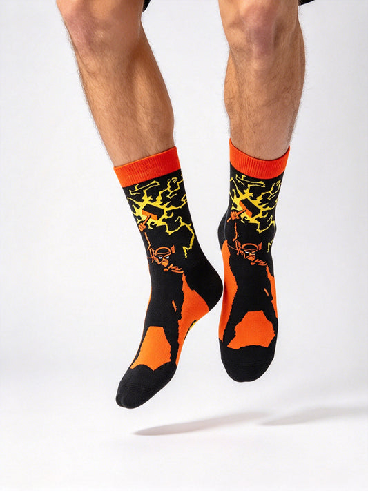 Cartoon Anime Socks for Men and Women US6-12