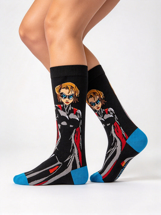 Cartoon Anime Socks for Men and Women US6-12