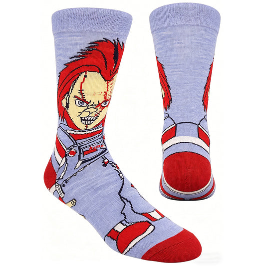 Chucky Cartoon Anime Socks