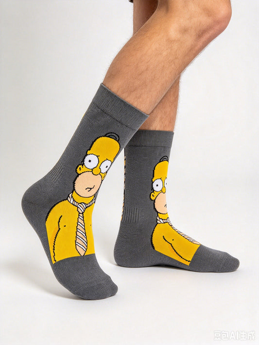 Cartoon Anime Socks for Men and Women US6-12