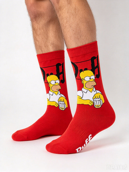 Cartoon Anime Socks for Men and Women US6-12