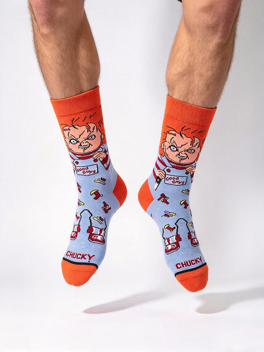 Cartoon Anime Socks for Men and Women US6-12