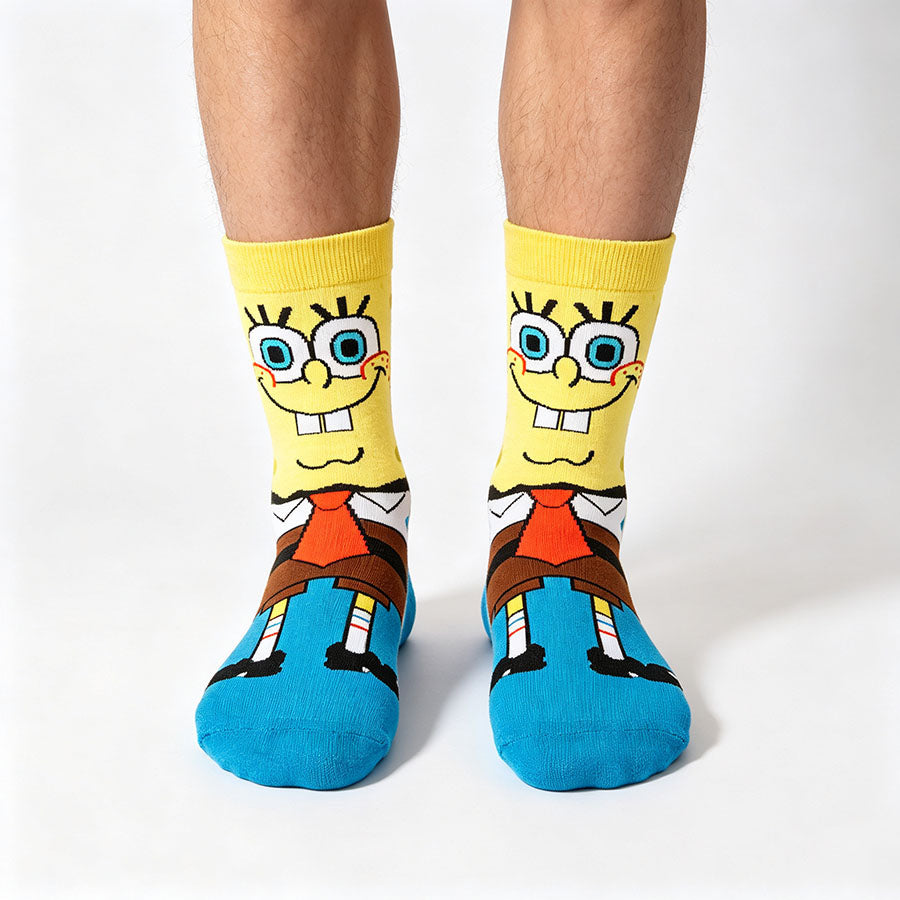 12Pairs cartoon anime socks for men and women