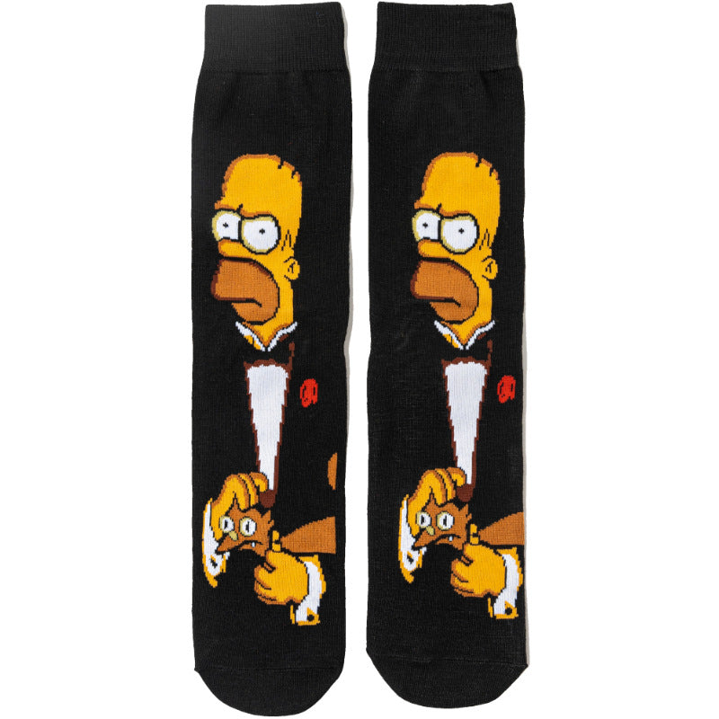Cartoon Anime Socks for Men and Women US6-12