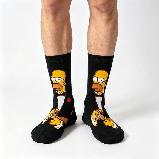 Cartoon Anime Socks for Men and Women US6-12