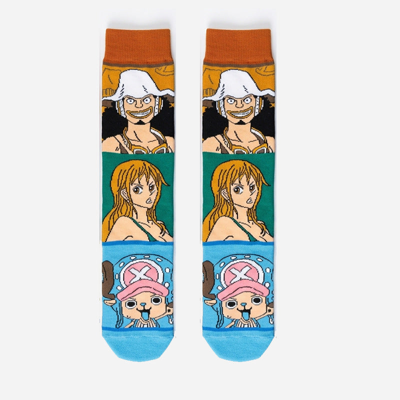 Cartoon Anime Socks for Men and Women US6-12