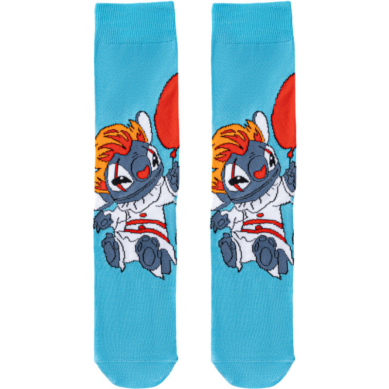 Cartoon Anime Socks for Men and Women US6-12