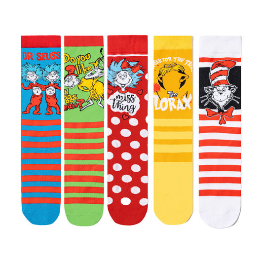 5Pairs cartoon anime socks for men and women
